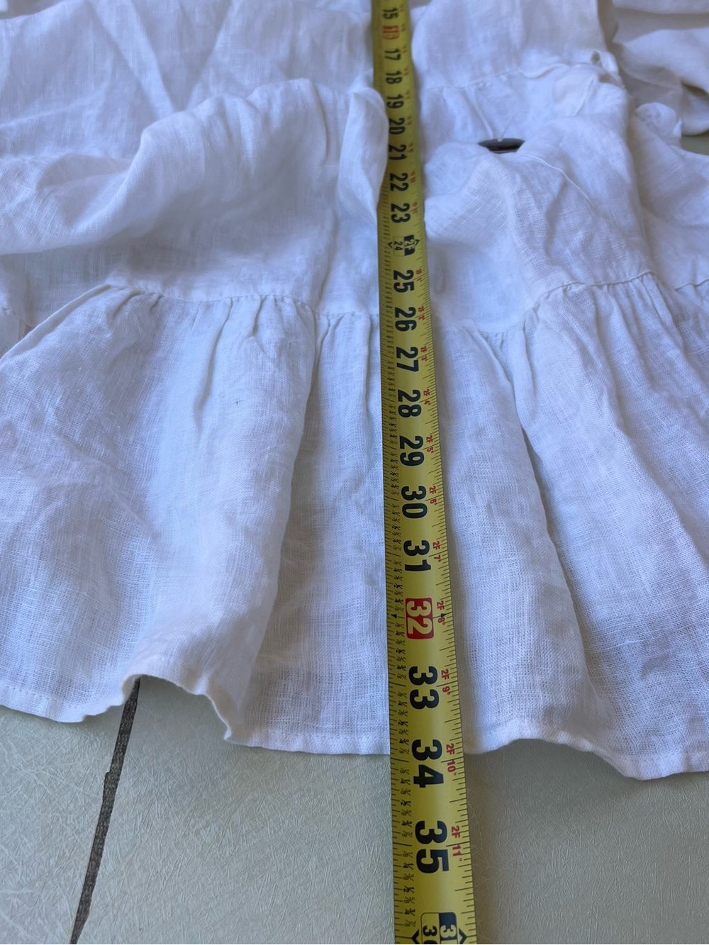 Vintage Diane's Country Corner 100% Linen with pockets Dress Women’s Size XXL - Picture 5 of 8